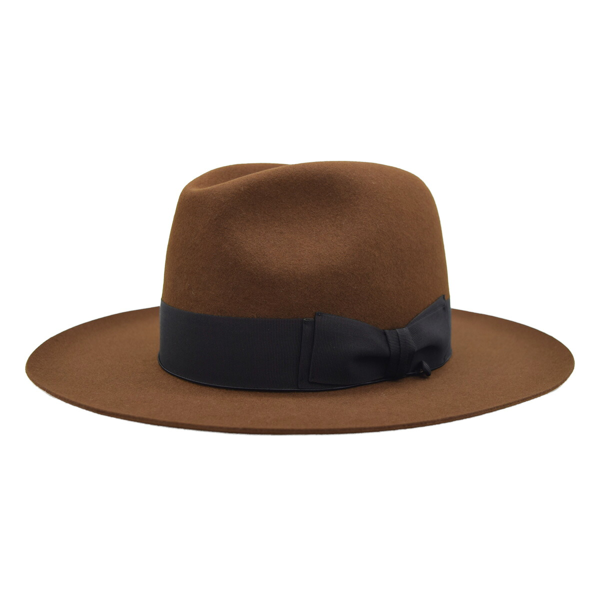 国産 日本製 ステットソン メンズ レディース MANHATTAN WideBrim マンハッタン ワイドブリム フェルトハット STETSON おしゃれ 中茶 父の日 紳士 母の日 婦人 ギフト 帽子 秋冬 SE687【対応 送料無料】