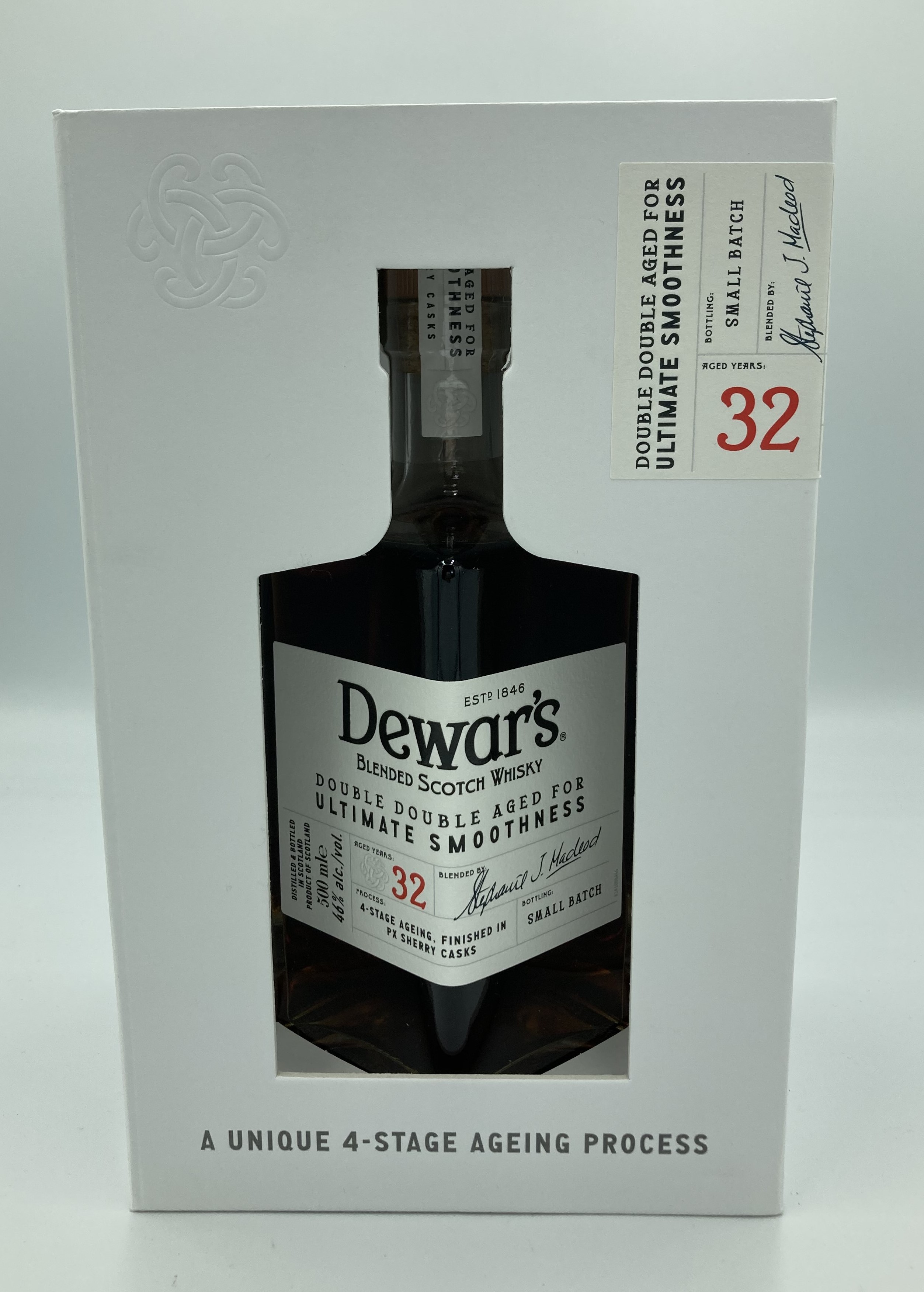 デュワーズ ダブルダブル 32年 500ml
