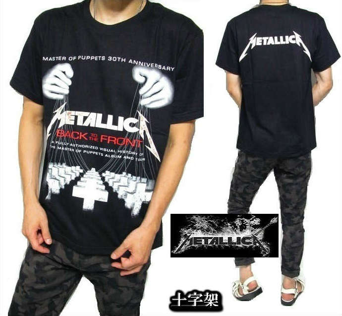 楽天市場 Tシャツ メンズ 半袖 Metallica メタリカ クロス 十字架 レッドサークル メンズファッション トップス Tシャツ カットソー あす楽 即日出荷 ラッピング無料 送料無料 返品ok 返金保証 返品送料無料 シンキロウ ジャケット