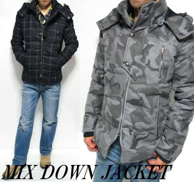 偉大な ダウンジャケット メンズ 迷彩 小さいサイズ サイズs メルトンウール ダウン 中綿 ミックス ジャケット カモフラ メンズファッション アウター シンキロウ ジャケット 早割クーポン Www Balloonylandkw Com