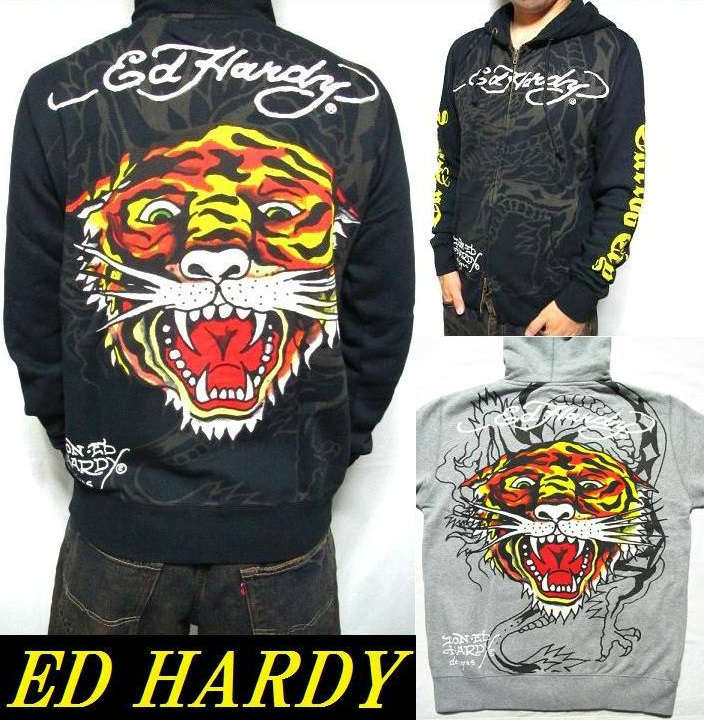 楽天市場】エドハーディー ed hardy エド・ハーディー パーカー