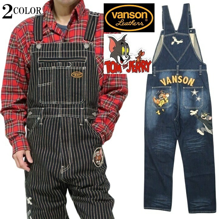 楽天市場】[SALE]オールインワン VANSON×TOM&JERRY バンソン コラボ