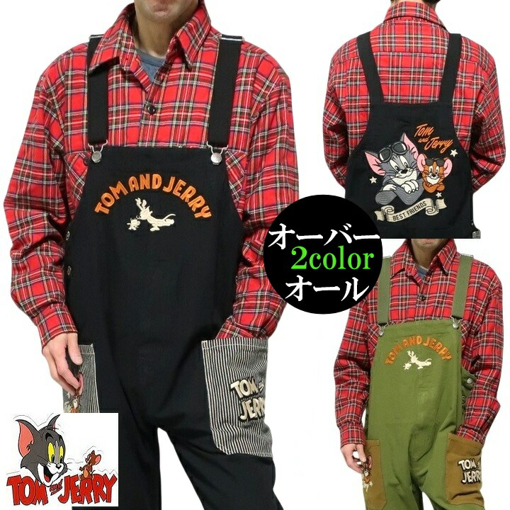 楽天市場】[SALE]オールインワン VANSON×TOM&JERRY バンソン コラボ