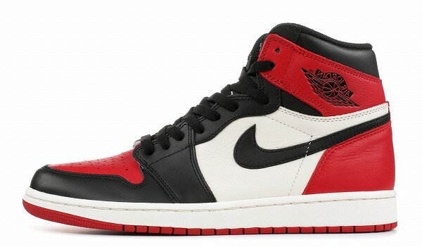 エアジョーダン1 ハイカット シューズ 赤黒 NIKE(ナイキ) WMNS AIR JORDAN 1 RETRO HIGH OGウィメンズ エア