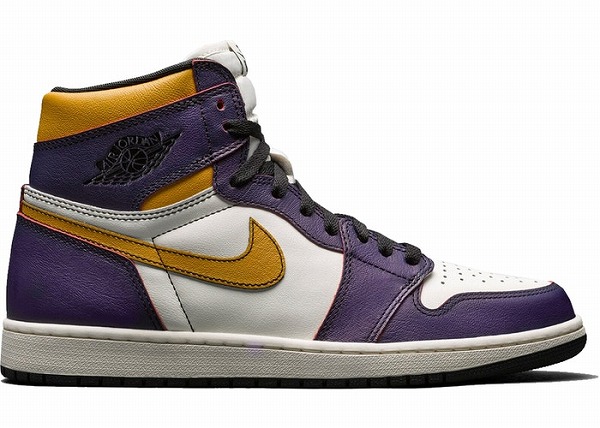 air jordan 1 retro high sb lakers
