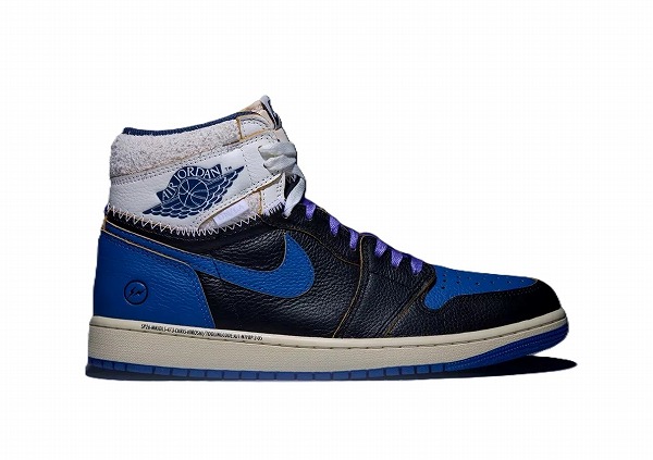FRAGMENT DESIGN × UNION LA × NIKE AJ 1 HI OG SPORT ROYAL
