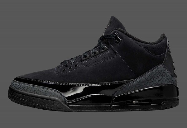 NIKE AIR JORDAN 3 BLACK CAT画像