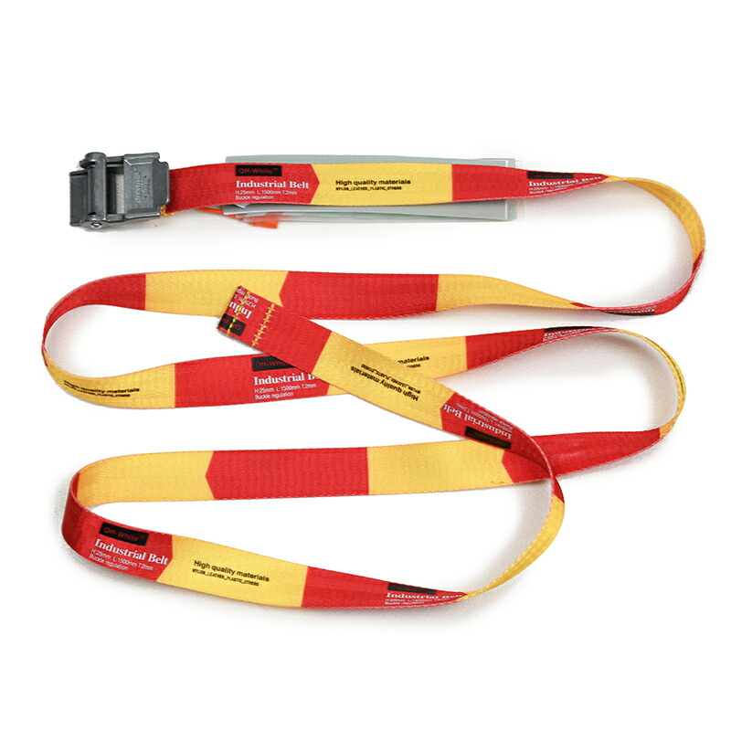Off-White 限定マルチカラーベルト　オフホワイト Off-White 限定マルチカラーベルト オフホワイト - メルカリ