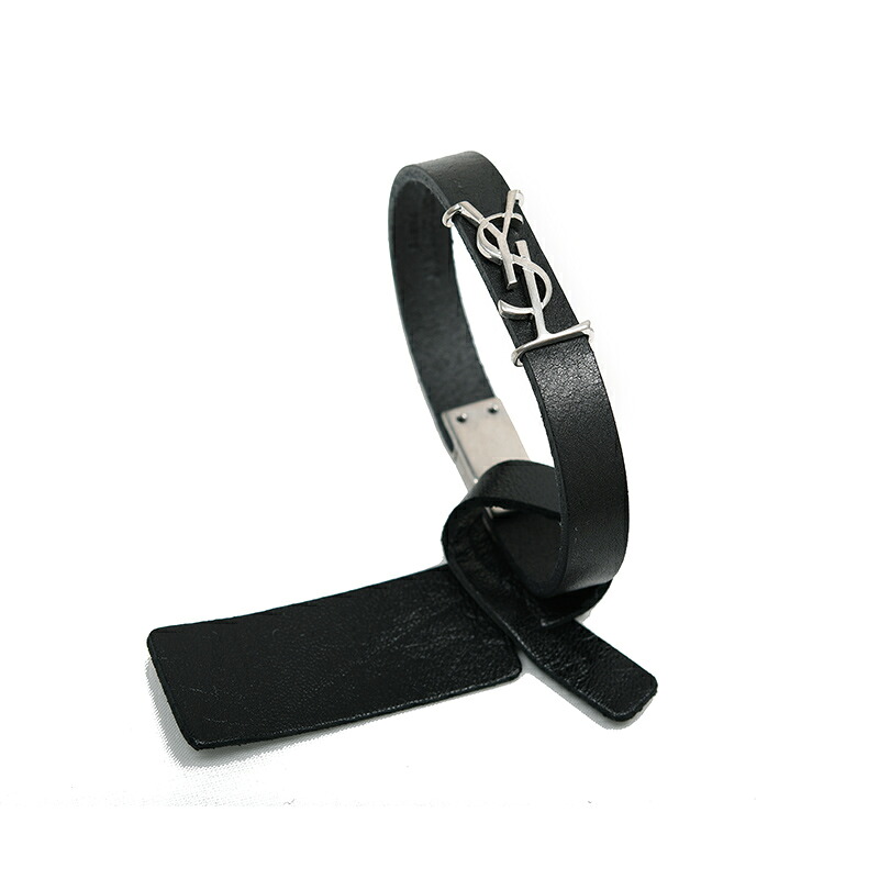 SAINT LAURENT サンローラン ブレスレット イタリア正規品 559355 0IH0E 1000 新品｜セレクトショップ showcase 芦屋