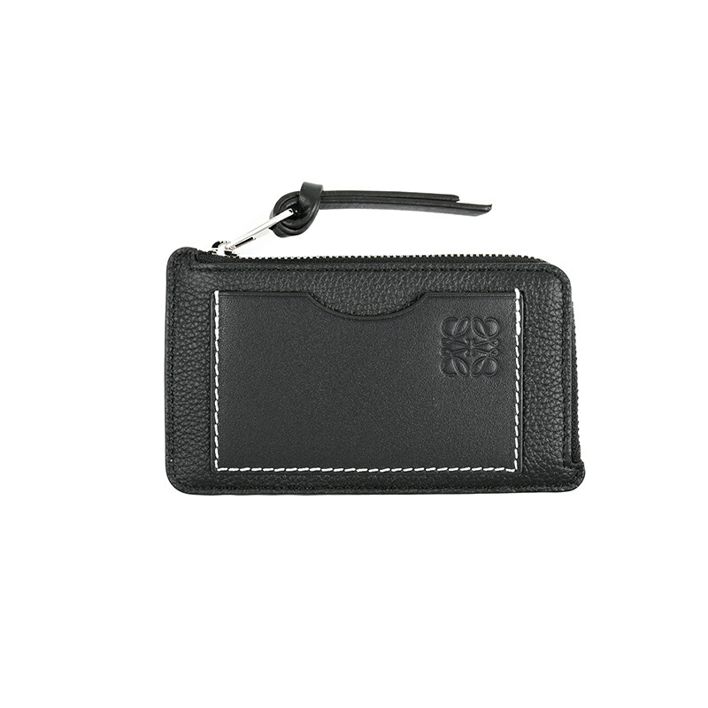 LOEWE レザー コインケース 黒 ロエベ LOEWE LOEWE フラグメントケース CLE0Z40X01 レザー