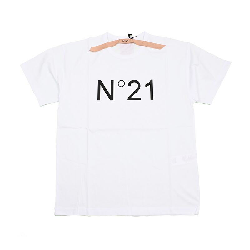 送料無料 N21 ヌメロ ヴェントゥーノ ホワイト半袖tシャツ イタリア正規品 新品 F 史上最も激安 Skylines Ae