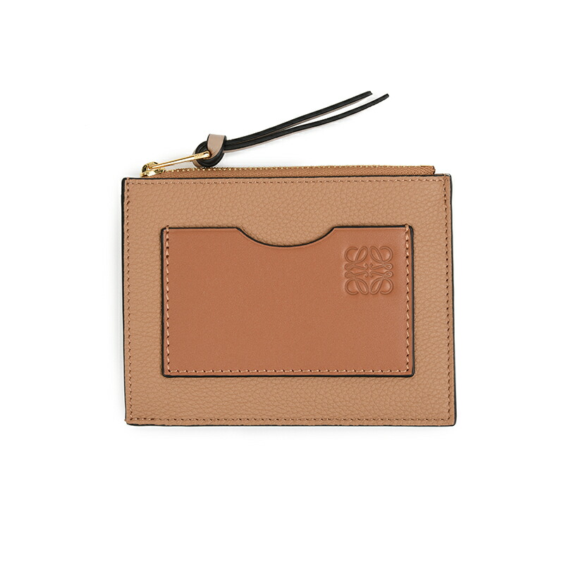 LOEWE ロエベ アナグラム コインケース レザー JU850 LOEWE ロエベ コインケース 丸 ラウンド ブラック アナグラム