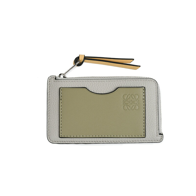 ☆美品☆LOEWE　ロエベ　パズル コインカードホルダー ゴールド　カード　小銭 直営店買付】ロエベ☆パズル コインカードホルダー C510Z40X16