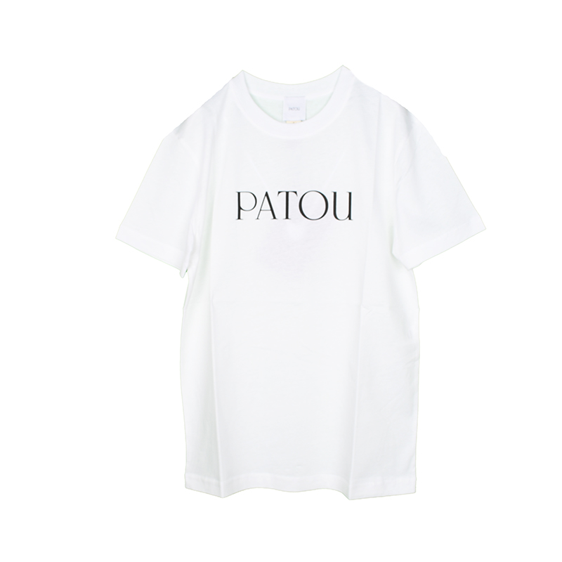 楽天市場】PATOU パトゥ ロゴ ホワイト半袖Tシャツ JE0299999 001W