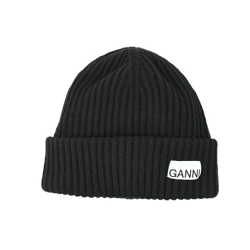 正規品 Ganni ガニー ロゴ ニット帽 ニットキャップ グレー A4429 楽天市場】GANNI ガニー ニット帽 Structured Rib Beanie A4429