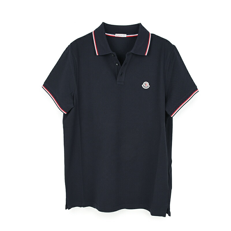 【国内即発】MONCLER 8A00025.84556 77X BLUE ポロシャツ (新品) 楽天市場】モンクレール MONCLER ポロシャツ メンズ 8a00006