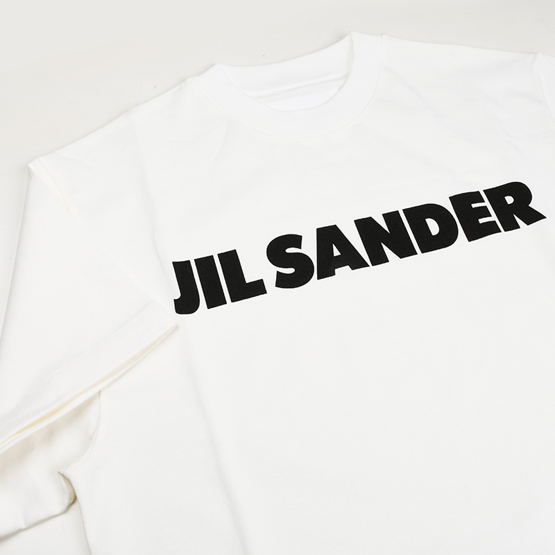 高評価なギフト JIL SANDER ジルサンダー ロゴTシャツ イタリア正規品 JSPS707050 WS248708 新品  maurovieira.com.br