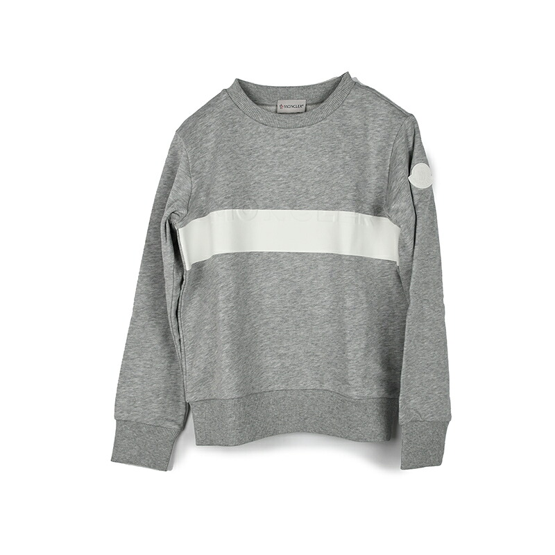 MONCLER KIDS モンクレール グレーロゴスウェット キッズ イタリア正規品 新品 8G76120