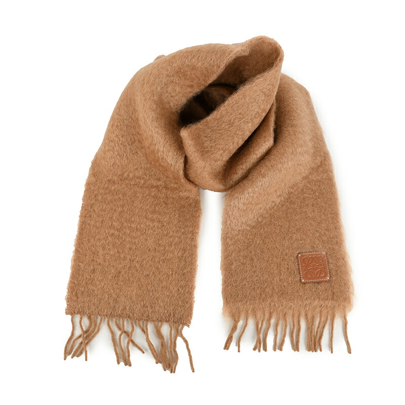 楽天市場】LOEWE ロエベ アナグラム スカーフ マフラー カシミヤ混