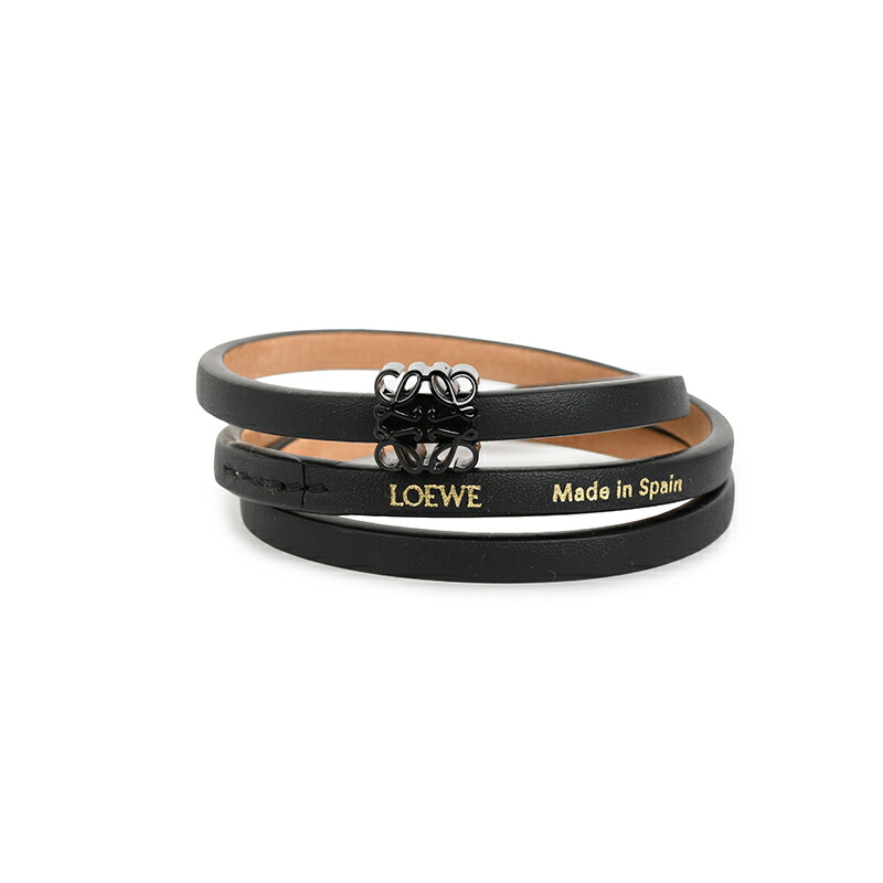 楽天市場】LOEWE ロエベ ブレスレット ウーブン バングル J242240X43