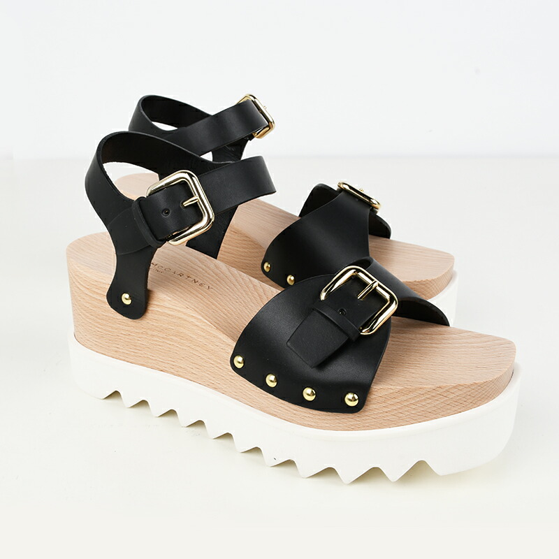 【STELLA McCARTNEY】関税込☆アンクルストラップ 厚底 サンダル アンクルストラップ Stella McCartney(ステラマッカートニー) 靴