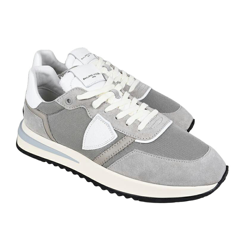 PHILIPPE MODEL PARIS  フィリップモデル メンズ スニーカー  TROPEZ 2.1 トロペ グレー 靴 イタリア正規品 TYLU TC04 新品