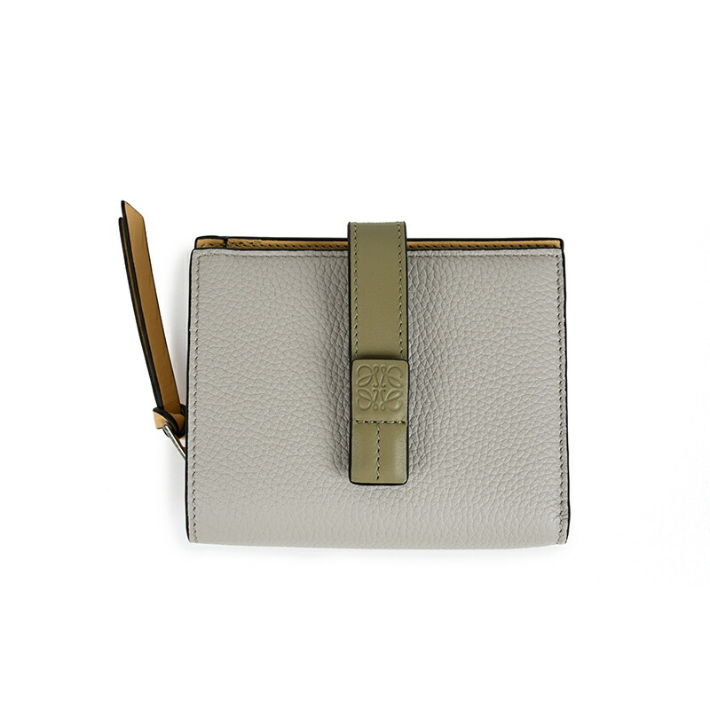 LOEWE ロエベ パズル エッジスリム ウォレット　二つ折り財布 LOEWE】ロエベ パズルエッジ スリム コンパクトウォレット