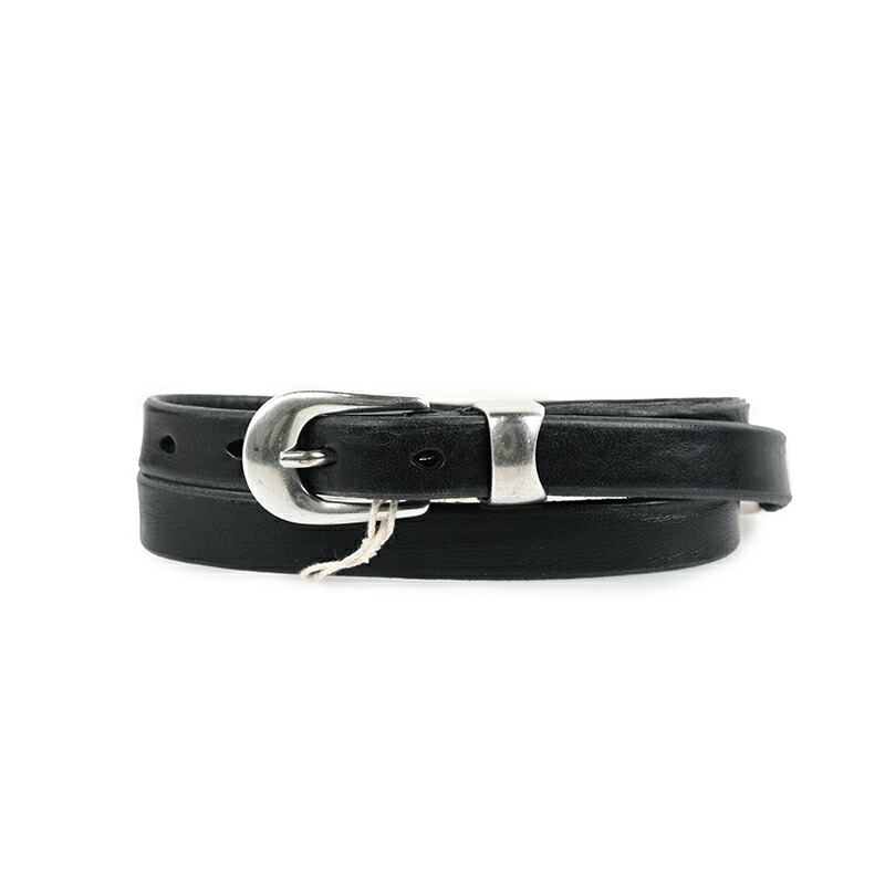 メンズ OUR LEGACY 2 CM BELT アワーレガシー ベルトブラック Our Legacy - Belt 2 cm Black