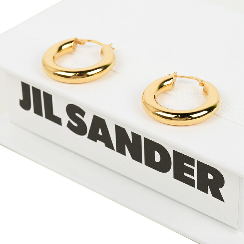 JIL SANDER ジルサンダー フープピアス イタリア正規品 JSWU837173