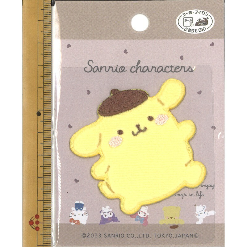 楽天市場】ワッペン【 サンリオ まるもふびより 】 アイロンワッペン