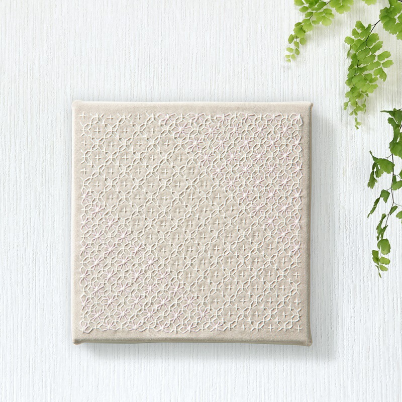 ❀ハンドメイド オーダー用　パネルサンプル kiki Original 楽天市場】【最大700円OFFクーポン】刺し子 キット SASHIKO