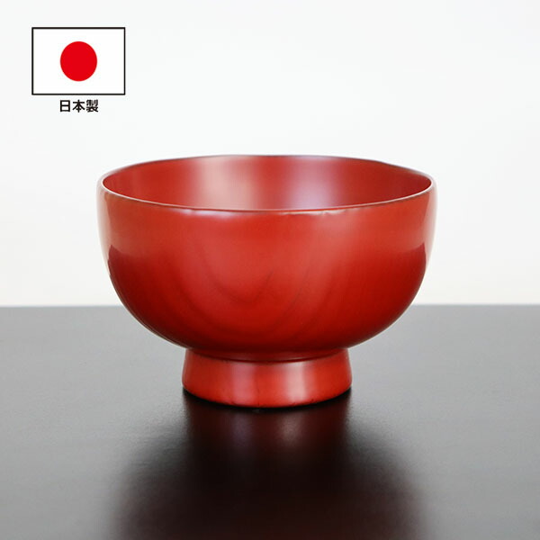 ②会席膳　食器膳　伝統工芸　かわきし久雄　木製２度塗 特製漆器　昭和レトロ 大正〜昭和初期 高砂の図 朱塗木製お膳(漆器)(R-060467