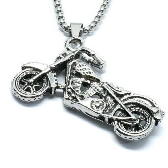 楽天市場】Harley Davidson ハーレーダビッドソン スカルネックレス