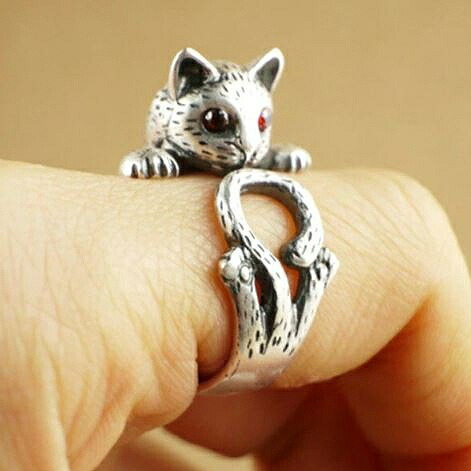 楽天市場】銀の猫の指輪 ネコリング シルバー925 銀 silver925