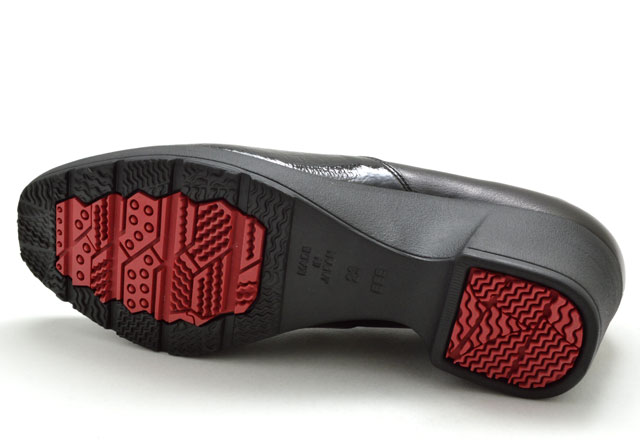 大流行中 送料無料 モネ Monet 8008 ウエッジシューズ スリッポンシューズ レディース 婦人 レザー 3e 日本製 ブラック ブロンズ ネイビー 靴 激安ブランド Parragon Cl