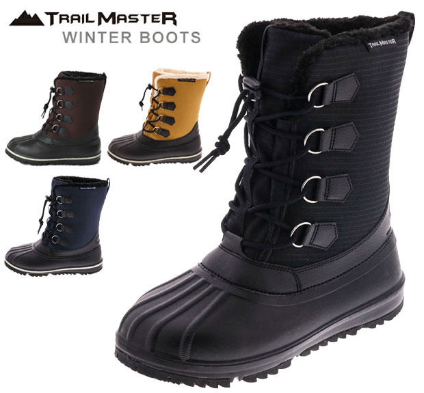 楽天市場】トレイルマスター メンズ スノーブーツ 雪道対応 ウィンター