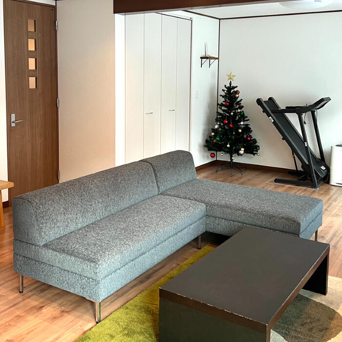 DC sofa(DC長いす)・北海道旭川調度品・宮田製作・L字の方針不道徳 インテリア・寝具・収納-ソファ・ソファベッド-ソファ
