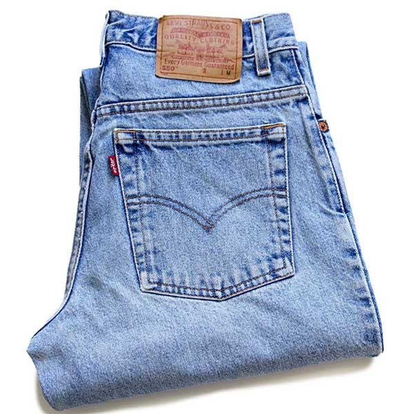 楽天市場】00s メキシコ製 Levi'sリーバイス 550 デニムパンツ 7