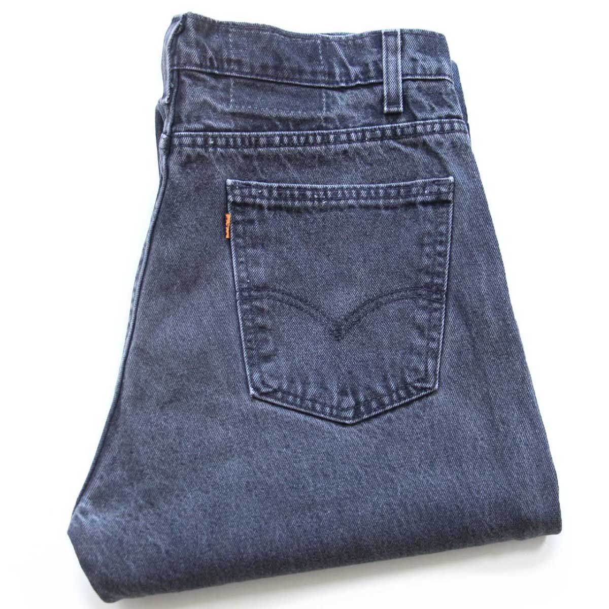 楽天市場】80s USA製 Levi'sリーバイス 505 ダメージ 先染め ブラック