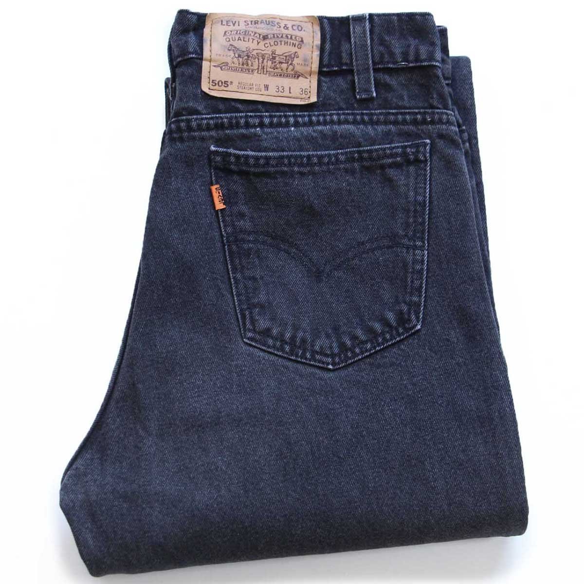 超極上 希少サイズ アメリカ製 リーバイス505 ブラック W30 L30 超極上 希少サイズ アメリカ製 リーバイス505 ブラック W30 L30 楽天