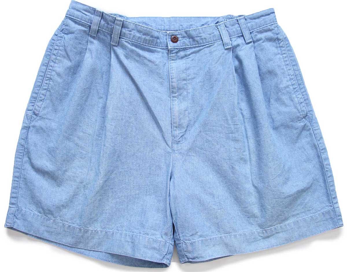 DOCKERS 36インチ ツータック デニム ショーツ ドッカーズ 2タック 00s DOCKERSドッカーズ ツータック デニム トラウザーズ w36 L30