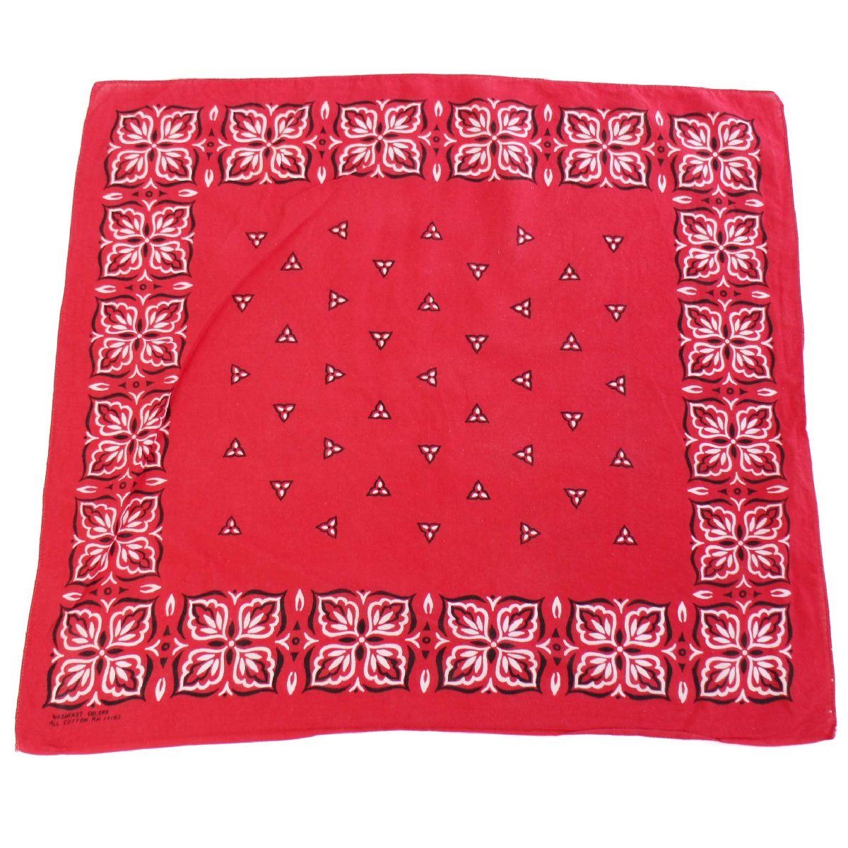 楽天市場】60s USA製 ☆ WAMCRAFT アイアン クロス 柄 バンダナ / 小物