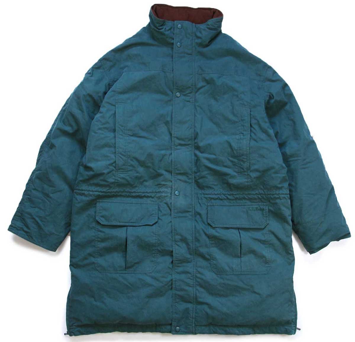 \u003cBR\u003e00s L.L.Bean GORE-TEXゴアテックス 落ち込む厚地の外套 若緑 XL-T【中古】