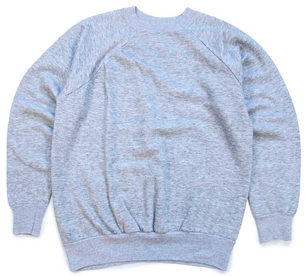 \u003cBR\u003e80s UNKNOWN 無地 流汗 杢薄墨色★空白文字【中古】
