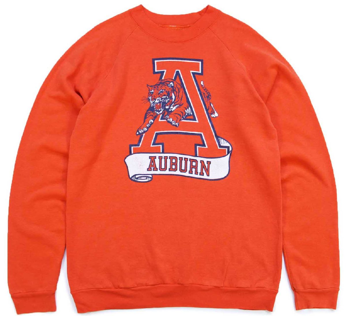 \u003cBR\u003e80s AUBURN 虎 ひび割れる刷り上げる 流汗 オレンジ色【中古】