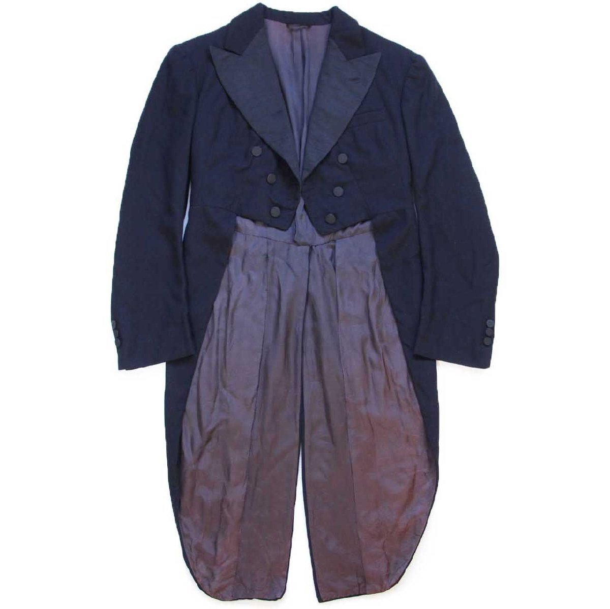 50s Braebrooke ウール テールコート 燕尾服 黒【中古】 13,475円