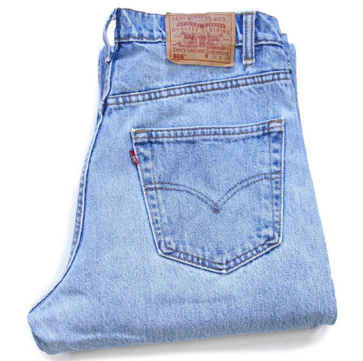 90s カナダ製 Levi'sリーバイス 505 デニムパンツ W34 L34★182【中古】