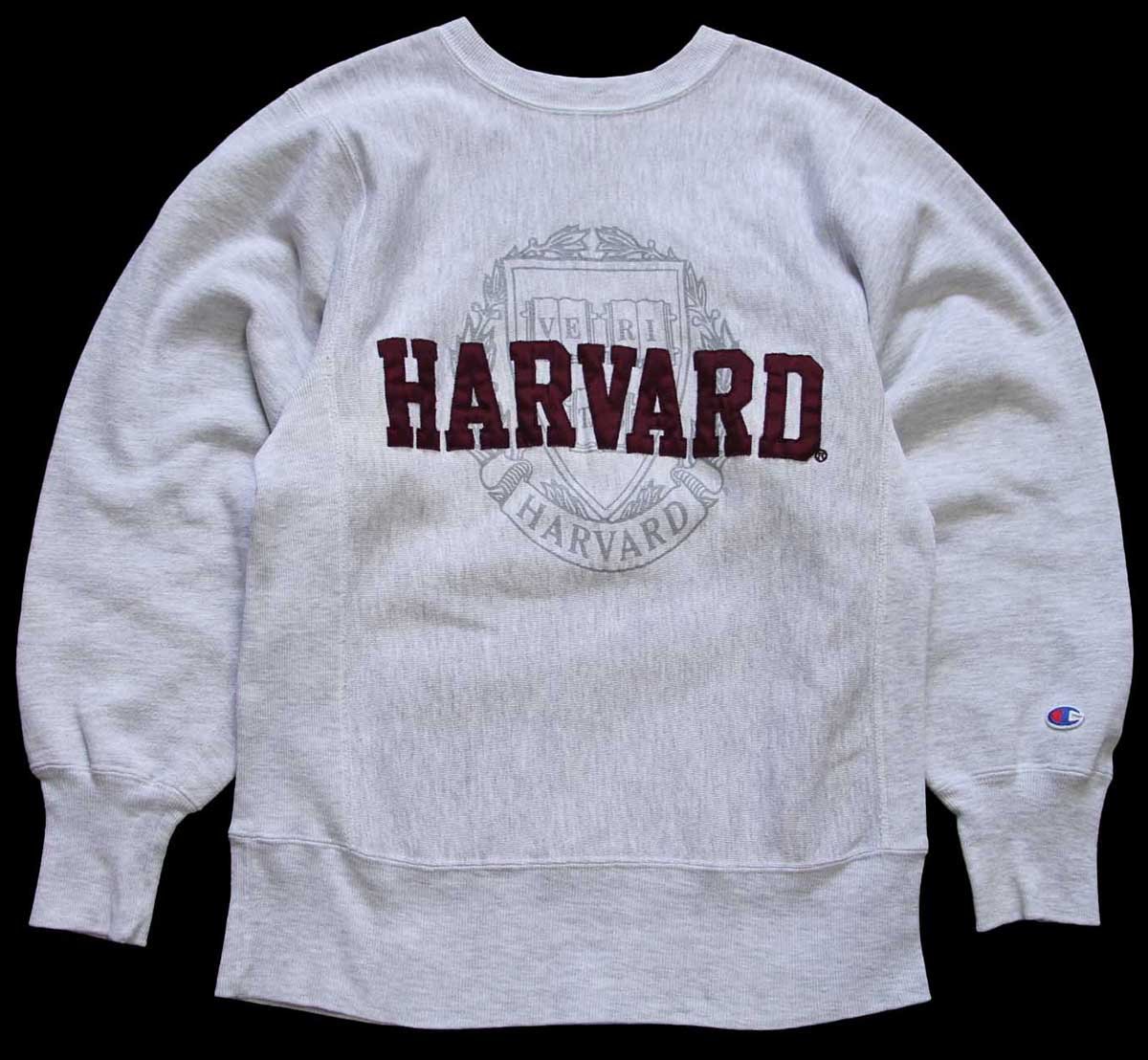 \u003cBR\u003e90s メキシコ合衆国製 Championはやりっ子 HARVARD アップリケ 不都合 取り繕い リバースウィーブ 流汗 杢薄墨色 S【中古】
