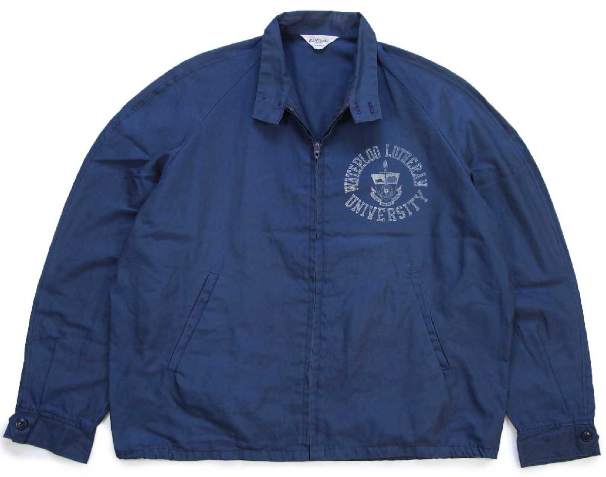 \u003cBR\u003e70s WATERLOO LUTHERAN UNIVERSITY 上衣 紺【中古】