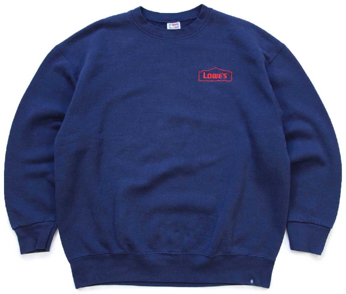 \u003cBR\u003e00s LOWE\u0027S ロゴタイプ刺しゅう 汗水 紺 フェイド XL【中古】